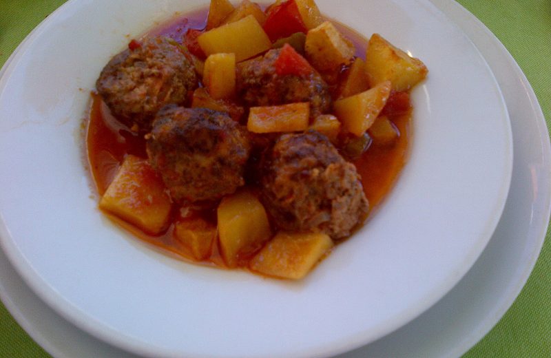 Fırında Köfte Patates